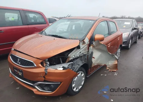 2020 Mitsubishi Mirage Es from USA, damaged, VIN ML32A3HJ9LH005968